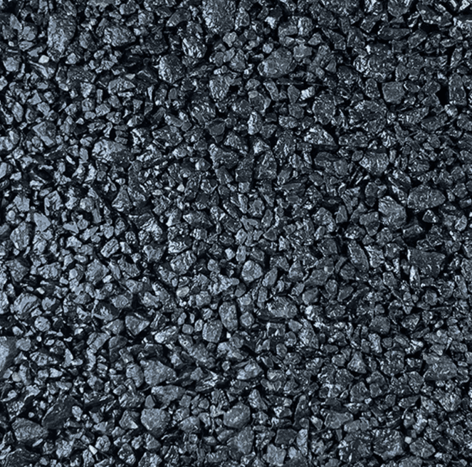 Obsidian resin bound material