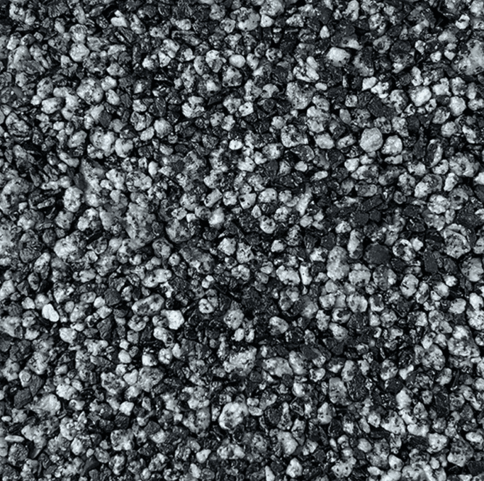 Tungsten resin bound material