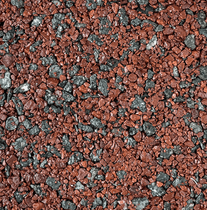 Volcanic Ash resin bound material